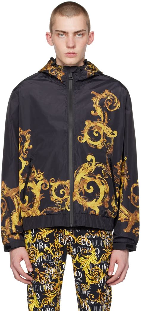 versace jeans couture jacket|Versace Jeans black.